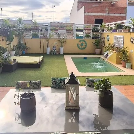 Acogedor Y Exotico Hogar Con Piscina Privada Appartamento Rafelguaraf